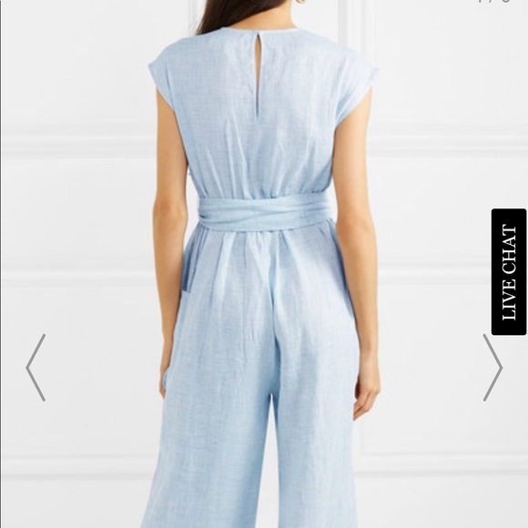 EUC MARA HOFFMAN Whitney coverup seaside blue - Picture 4 of 8